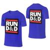 Run D And D Fitted Reversible Tshirt Street Lazy Home Comfort Cotton Tee