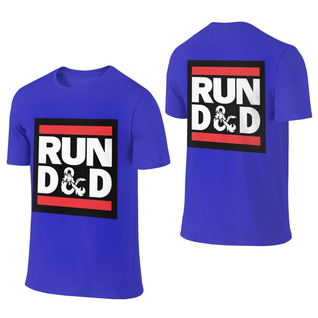 Run D And D Fitted Reversible Tshirt Street Lazy Home Comfort Cotton Tee