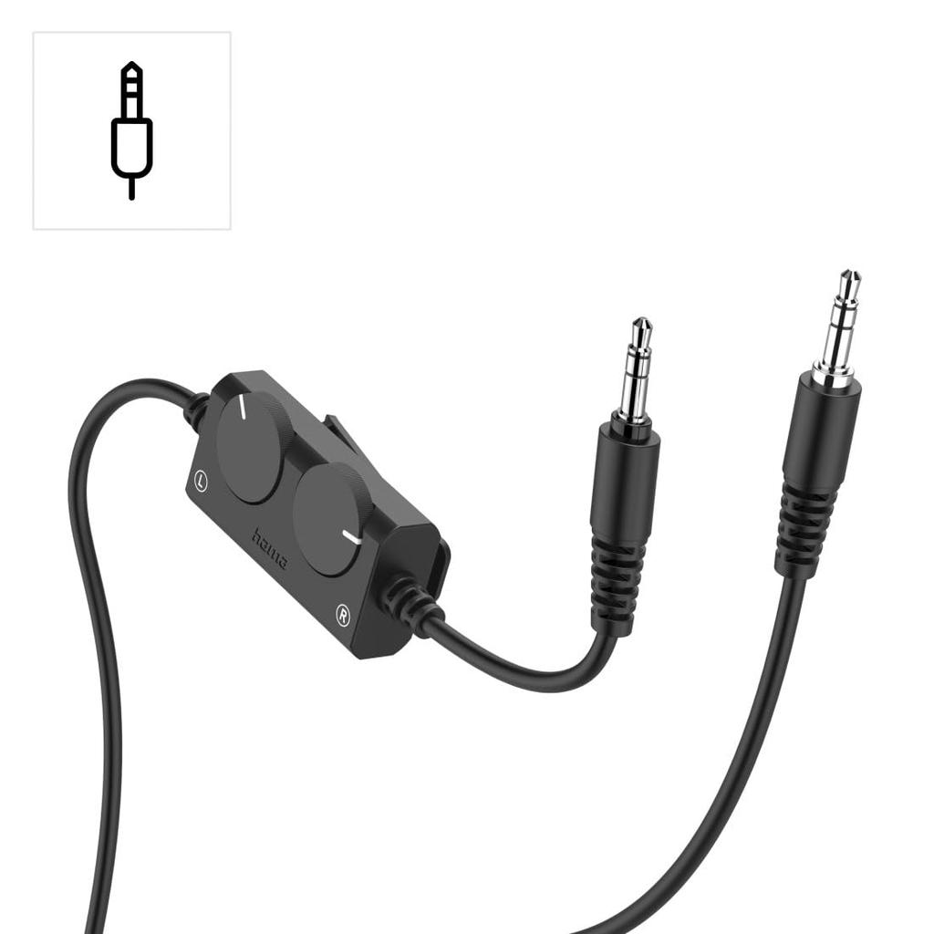 Hama Germany  TV Headphones, Black, Wired, 3.5mm, Officially Imported
