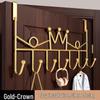No-Drill Strong Wall-Mounted Coat & Key Hook Rack