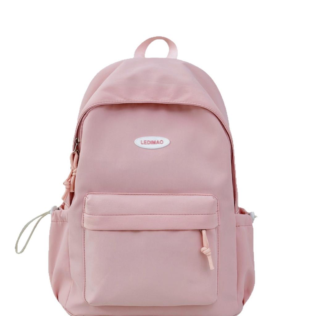 Casual Schoolbag for Female High School Students A Light Bag and A Travel Backpack
