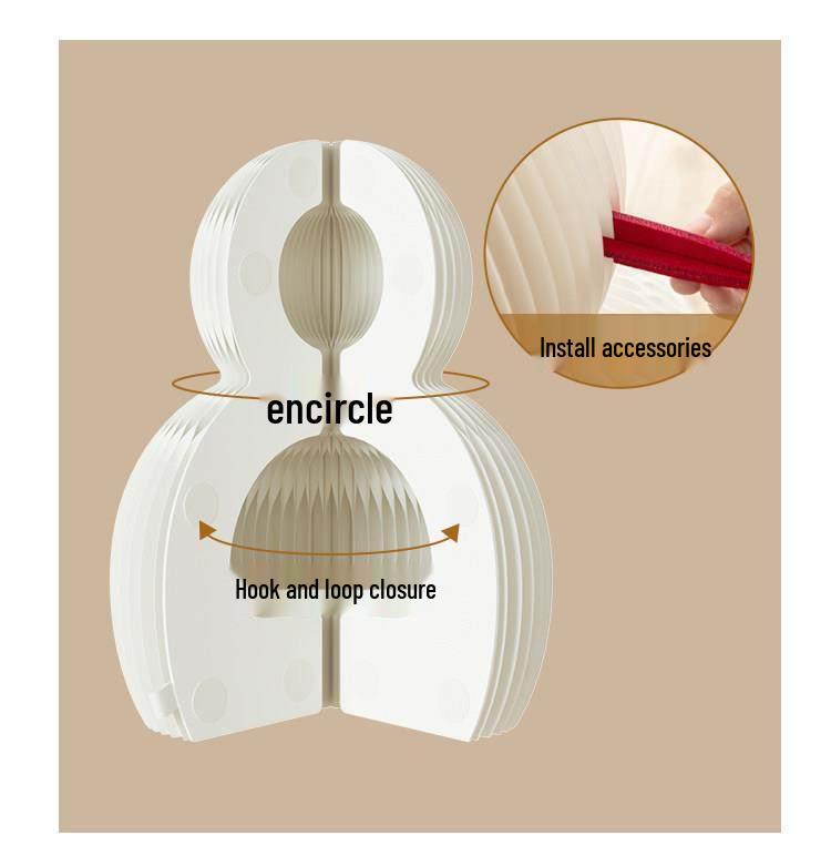 Large Nordic Paper Snowman Ornament for Storefront and Outdoor Christmas Decor