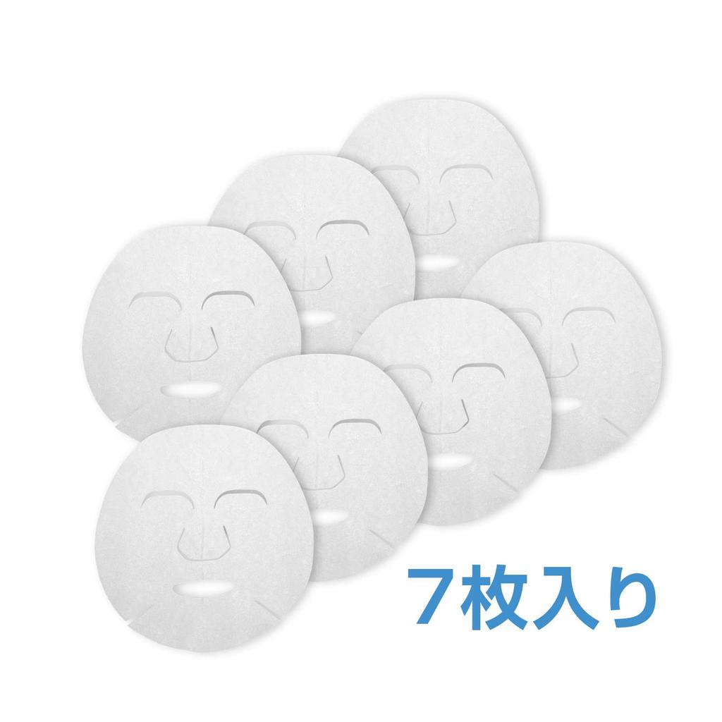 Mizuhashi Hojudo Pharmaceutical Itsuka no Face Enzyme Sheet Mask Mask, White, 7-Pack,