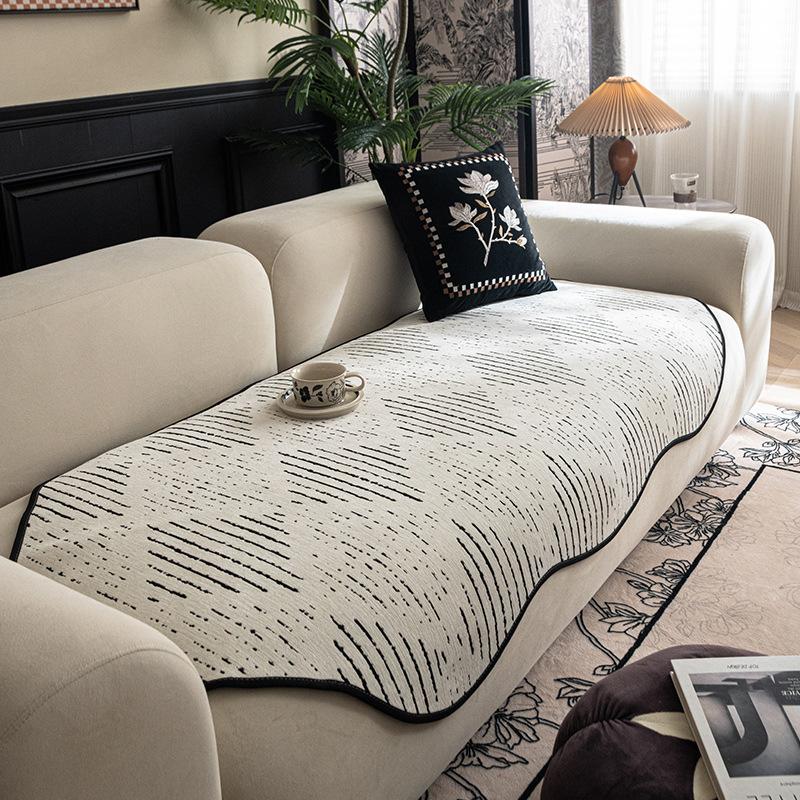 Chenier Special-Shaped Sofa Cushion Is Universal In All Seasons  New Irregular Sofa Cover Simple Non-Slip Seat Cushion