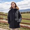LAFUMA Women's Waterproof Winter Hooded Down Jacket LFJU3DH66