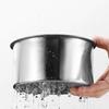 Stainless Steel Swan Shape Sink Drain Basket Dry Wet Separation Sink Drain Filter  Kitchen