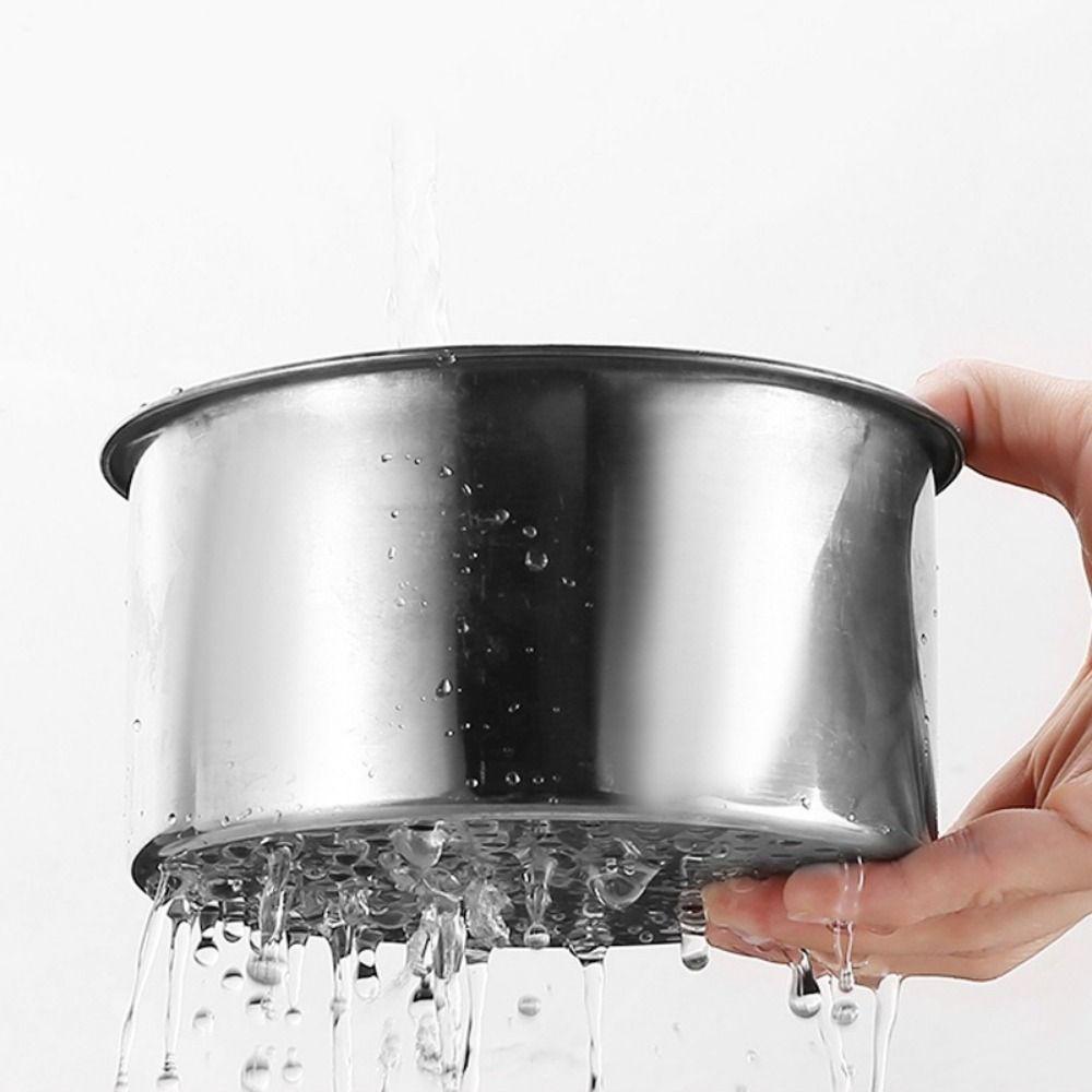 Stainless Steel Swan Shape Sink Drain Basket Dry Wet Separation Sink Drain Filter Kitchen