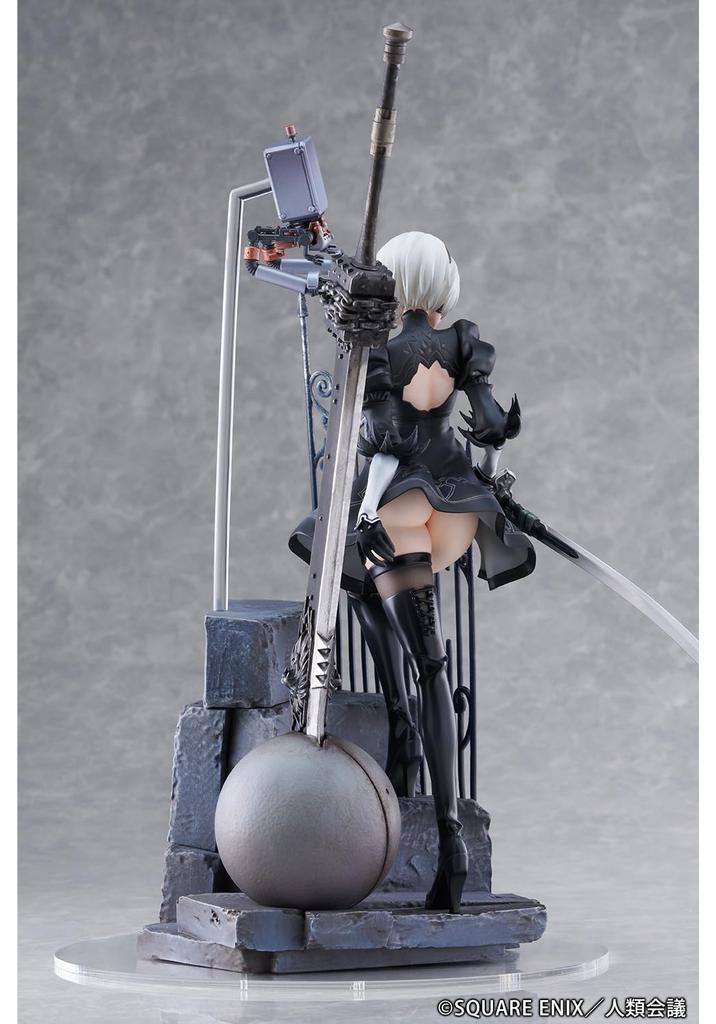 PROOF TV Anime 2B Type Scale PVC Painted Complete Figure "NieRAutomata Ver1.1a" (YoRHa No.2 B) -Exploration- 1/7