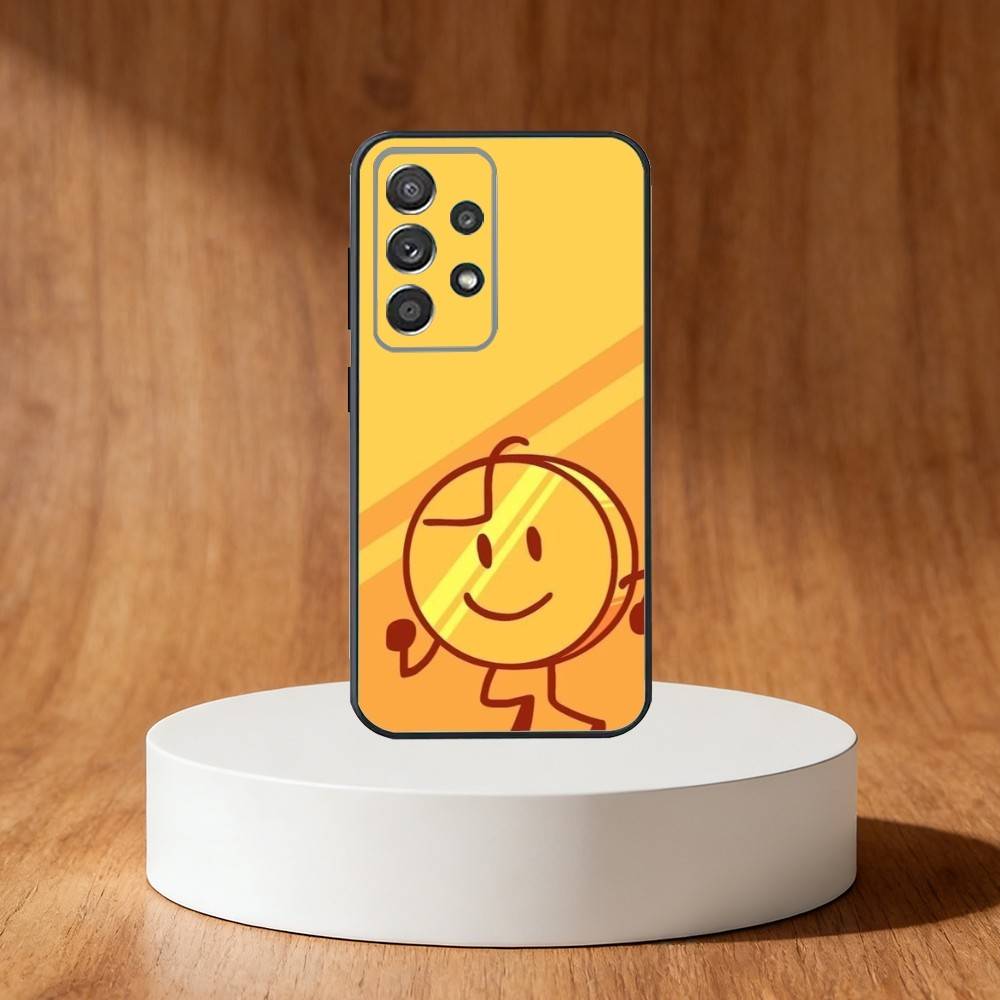

Bfdi B-Battle For Dream Island Phone Case For Samsung S25,S24,S21,S22,S23,S30,Ultra,S20,Plus,Fe,Note,10,9,5G Black Cover Samsung S24Plus