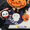 Cartoon Animal Halloween Plush Pendant Cute Mummy Skeleton Pumpkin Soft Hanging Ornament for Party Favors Kids Gifts