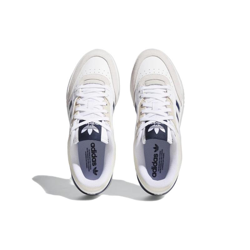adidas Originals Drop Step Low 'White Navy Blue' Sneakers HQ7133