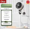 Yangzi Silent Vertical Oscillating Floor Fan for Home and Dormitory