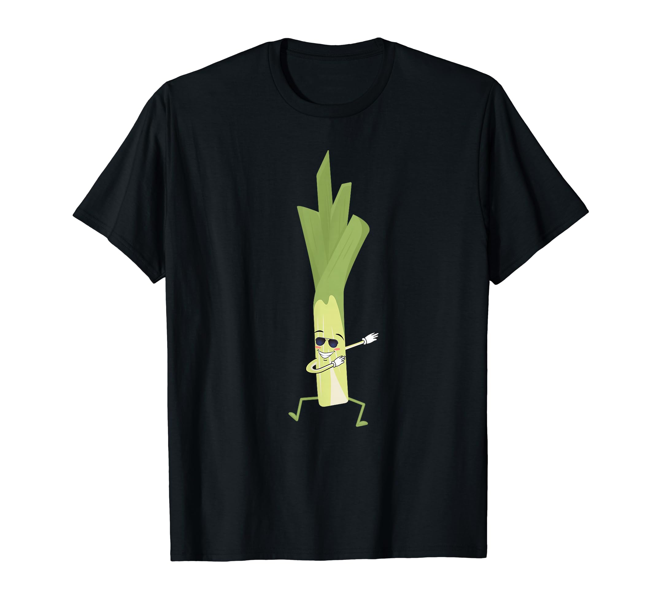 

Dab Leek Dancing Dab Leek Vegetable T-Shirt