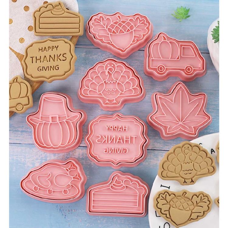 Plastic Biscuit Molds Baking Tool Party Treat Decoration Gifts for Baking Lovers