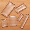 20 sztuk przezroczysty prostokątny kaboszon szklany 10x25mm 10x30mm 19x38mm 10x50mm płaski tył DIY biżuteria