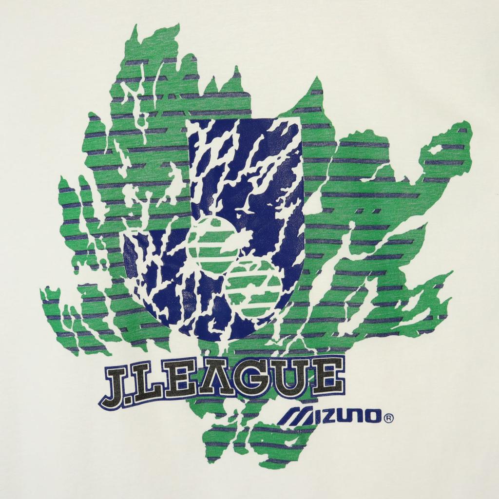 Mizuno J League Short Sleeve T-shirt LL White Football Men's Used