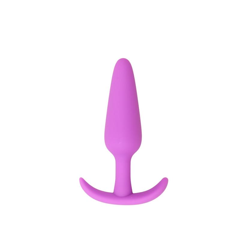 Silicone Chrysanthemum Anal Plug Dilator for Men and Women - Small Size Sex Toy