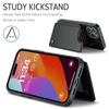 Case for iPhone 16 Pro Max 16 Plus 16 Case With Card Holder Wallet Case for Women Men With RFID Blocking, Durable Leather Cover