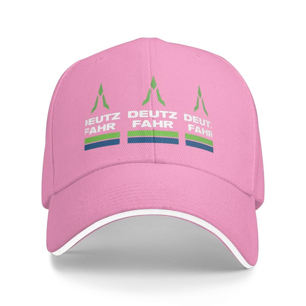Unisex Baseball Hats Deutz Fahr Logo Merchandise Essential  Summer Sports Baseball Caps Hip Hop Cap Casquette Polychromatic Hats
