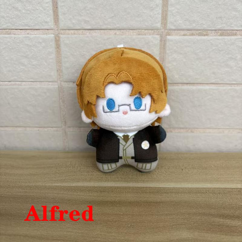 10cm Niedliches Hetalia Alfred F. Jones Und Ka-Lung Wong Wang Jia Long Plüschtiere Achse Cosplay Kräfte Anime Tasche Schlüsselanhänger Plüschtier Puppe About 10cm
