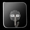 1Pcs Transparent Self Adhesive Wall Hooks Multipurpose Key Towel Holder For Kitchen Bathroom