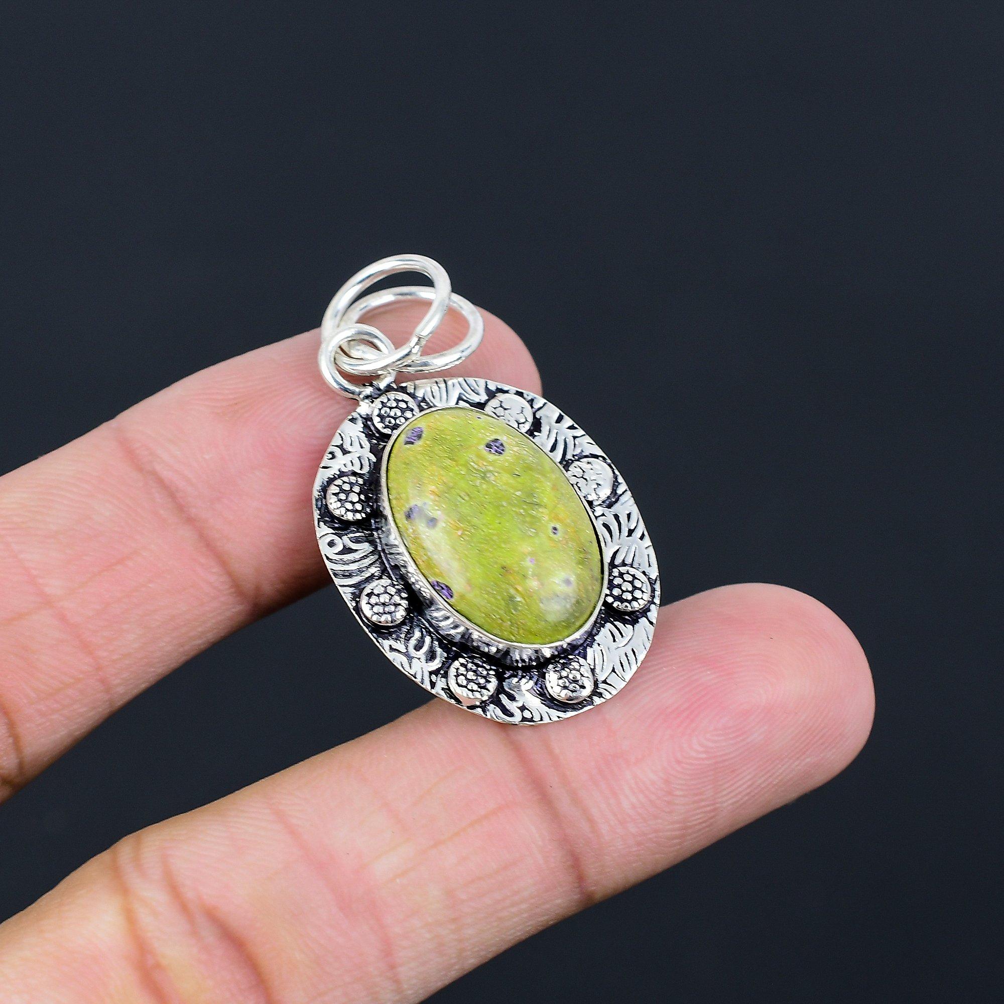 Natural Atlantisite 925 Sterling Silver Anniversary Daughter New Pendant Jewelry