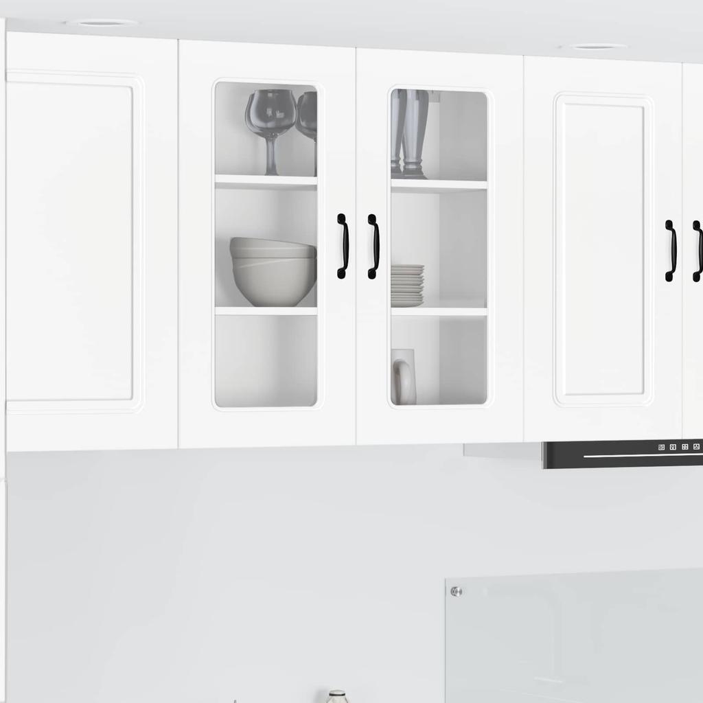 Dishwasher Front Kalmar White 80 X 31 X 80 Cm Wood Based Material