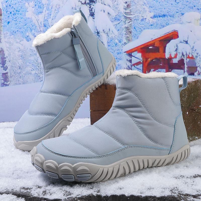 Fashion High-top Plush Warm Women's Snow Boots Winter Round Toe Sports Ladies Shoes Fashion Non Slip Designer Luxury Y2k Hot Footwear