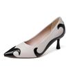 Fashion High Heels Women 2025 Spring Summer New Fashion Versatile Pointed Stiletto Professional Banquet Women Single Shoes Tacones altos