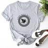 Dámské Vintage tričko Camp Halfblood Percy Jackson Dark Academia Potisk Camp Half Blood Tričko s kulatým výstřihem Unisex Y2K Top Streetwear