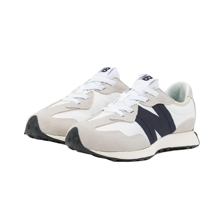 Nové Prodyšné Běžecké Boty New Balance NB 327 s Nízkým Svrškem Barva Mořská Sůl Dětské Věk 3-7 Let PH327FE