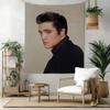 Elvis Wall Decor Tapestry Art For Pet Memorial Birthdaywedding Party Backdrop Family Gift