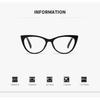 Vitage Cat Eye Color Changing Myopia Glasses Fashionable Ultra Light Anti Blue Light Eyewear  Stylish Women Minus Sight Glasses
