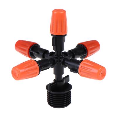 Garden Sprinklers Automatic Watering Lawn 360° Rotating Sprinkler 5 Nozzles