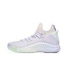 Anta Pechoin X  Shock Absorbing Non-Slip Durable Mid-Top Basketball Shoes Women Basketball Shoes Purple Green 122021102-3