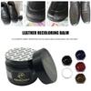 Balsamo Ricolorante per Pelle Rinnova Ripara Colore per Pelle Sbiadita Graffiata per Divani Sedili Auto Abbigliamento Borse 1.7 Oz