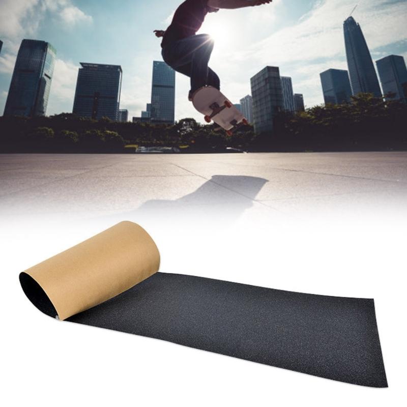 Waterproofs Scooter Grip Tape Longboards Skateboard Grip Tape Sheet NonSlip Sandpaper for Skateboard Lover Easy to Use