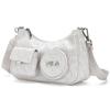 FILA Fashion Fabric Shoulder Bag Regular Women's Heron White (Unisex) Shoulder Bags F13W328165F WT