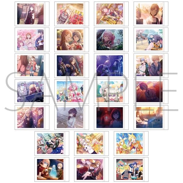 Project Sekai Colorful Hatsune Miku Pashakore A BOX Cards per ProSekai Limited Edition Goods BOX Product 4A Stage! feat. Vol.4 [30 Cards/10 Packs/3