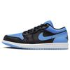Air 1 Low University Blue Herren Sneakers Schwarz Weiß 553558-041