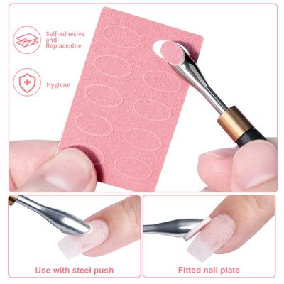 Pack of 100/180/240 Professional Nail Sanding Sheets Abrasive Discs for Smooth Manicure Precision Filing At Home or Salon