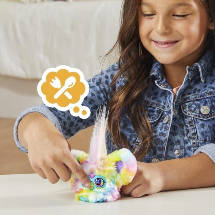 Furby Furblets Zee-Bah, Mini Peluche Électronique Pour Filles Et Garçons, Plus De 45 Sons, À Partir De 6 Ans, Série 4, Hasbro
