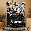 Custom Name Personalized BLEACH Print Blanket, Home Decor, Bedroom, Sofa, Camping, Couch, Gifts for Birthday ChristmasEnthusiasts