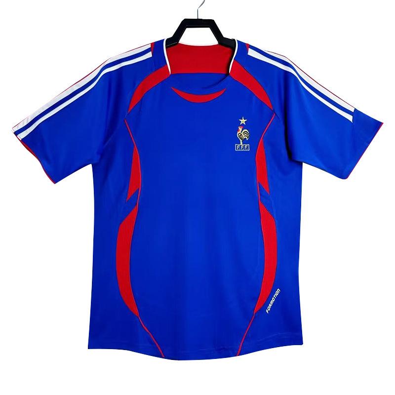 Club retro jersey home and away retro top nostalgic league Champions League version short sleeve Red Devils main Real Madrid
