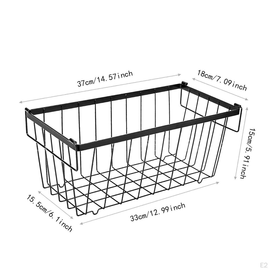 3 Pack Freezer Organizer Bins, Refrigerator Basket, Versatile Stackable Storage Container for
