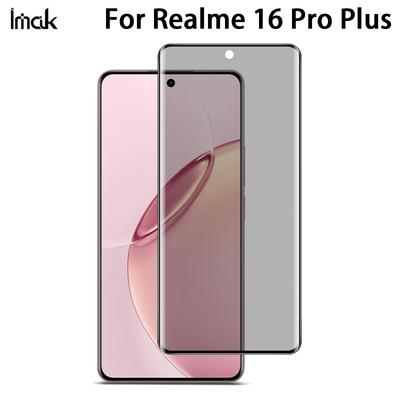 For Realme 16 Pro Plus 5G Global Glass IMAK 3D Curved Privacy Tempered Glass Full Screen Coverage Film