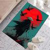 1Pc Samurai Print Rug - home decoration Carpet For Living Room Bedroom Flooring Computer Chair Area Rug