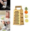 Kitchen Steel Stainless 4 Sided Box Food Grater Vegetable Cheese Shredder Slicer