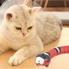 Smart Sensing Snake Toys, Electric Snake Toy, USB Charging Rechargeable Fake Snake Toys Christmas Tricky Prank Props for Kids Pet Play Toy