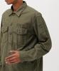 AVIREX AGED LOOK L/S UTILITY SHIRT M olive 783-6120006